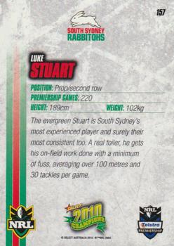 2010 NRL Champions #157 Luke Stuart Back